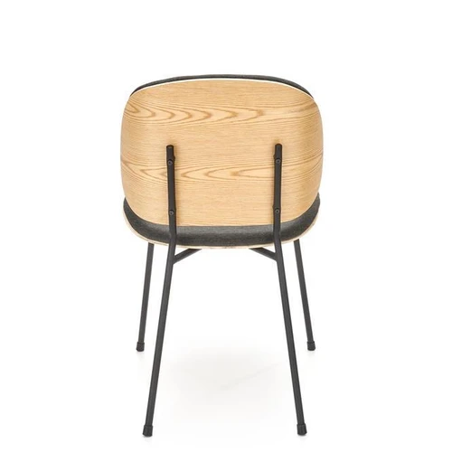 Tamsiai pilkas audinys