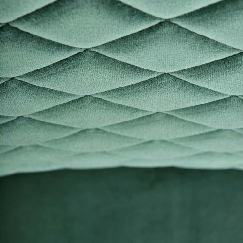 Aksominis sofos atlošas su plieniniu pagrindu ir moderniu dizainu