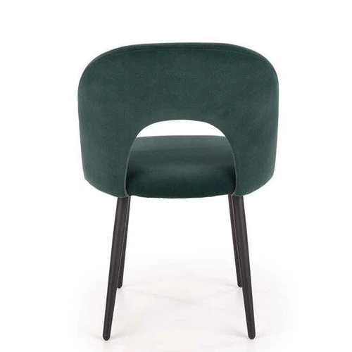 Sofė tamsiai žalia, 54/57/84/48 cm, audinys ir plienas