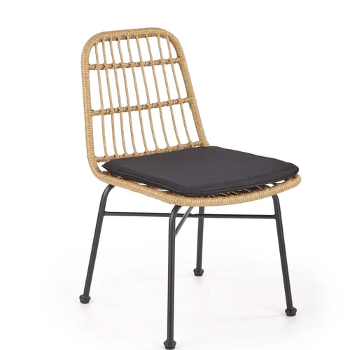 Modernios kėdės su milteliniu plienu – 47/45/85/43 cm