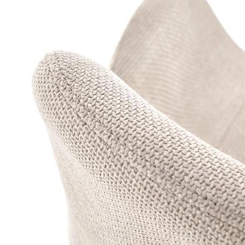 Minkšta audinio sofos su plieno pagrindu