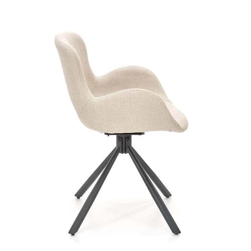 Smėlio spalvos sofos su milteliniu plienu