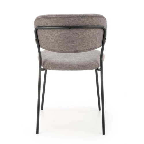 Šiuolaikinė fotelė su tvirtu plieniniu pagrindu