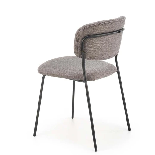 Patogi pilka fotelė su moderniu dizainu