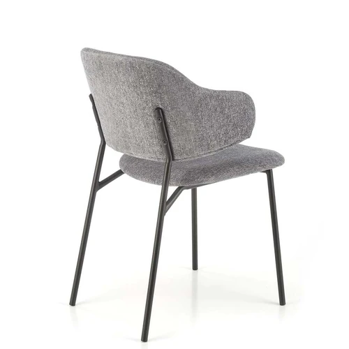 Ergonominė sofos lova su šviesiai pilku audiniu