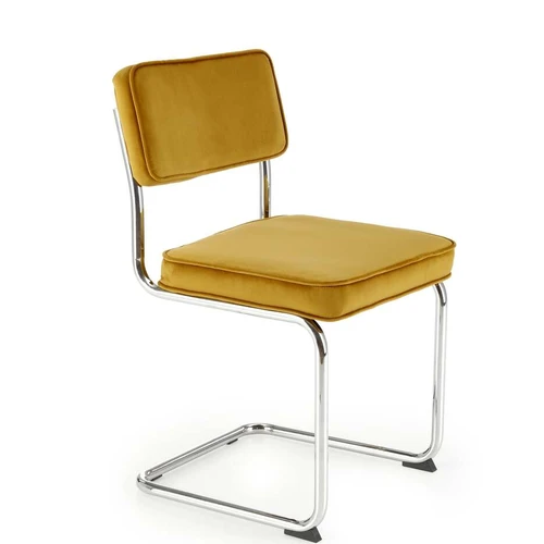 Minkšta aksominė kėdė tamsiai žalia spalva