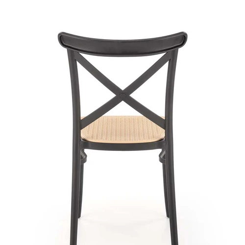 Patogi kėdė su polipropileniniu dangalu