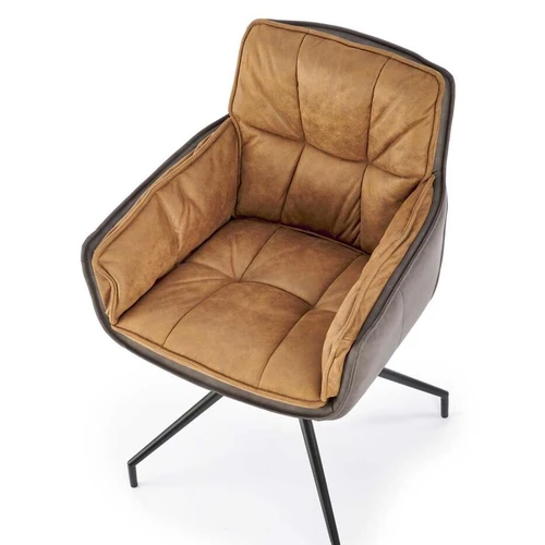 Patogios kėdės su audinio ir eko odos kombinacija