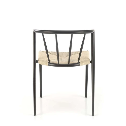 Stylingi virvelės kėdės natūralios spalvos