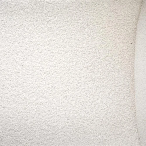 Elegantiška kreminė sofos pagalvė su boulé audiniu