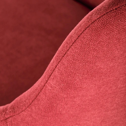 Stilinga raudona sofos lova su plieno karkasu