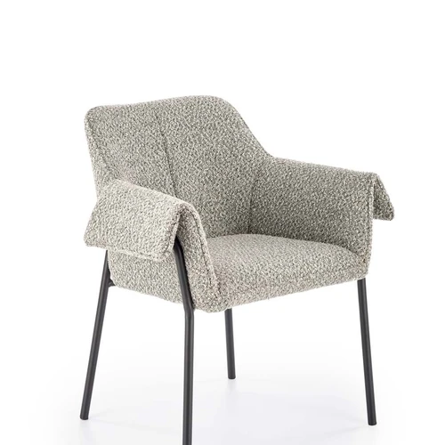 Šiuolaikiška sofė su miltelinio plieno karkasu