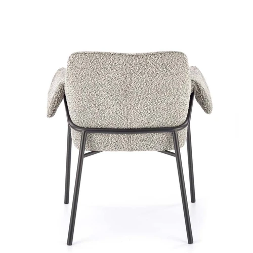 Minkšta audinio sofė su plieniniu pagrindu