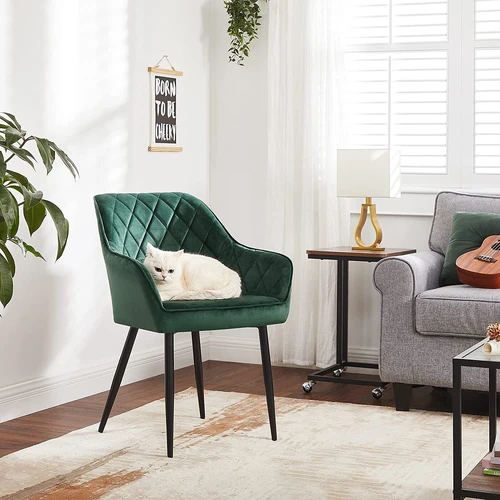 Kėdė su ergonomišku dizainu ir patvariomis metalinėmis kojelėmis