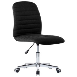 Valgomojo kėdės, 2vnt., juodos spalvos, audinys - Kėdės
