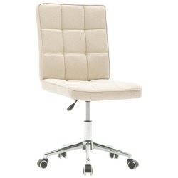 Valgomojo kėdės, 2vnt., kreminės spalvos, audinys - Kėdės