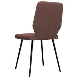 Valgomojo kėdės (2vnt, ruda sp.) - Kėdės