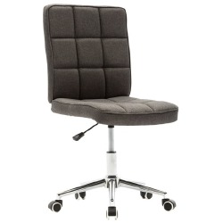 Valgomojo kėdės, 2vnt., tamsiai pilkos spalvos, audinys - Kėdės
