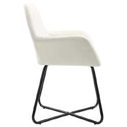 Valgomojo kėdės (4 vnt., krem. spalvos) - Kėdės