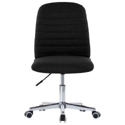 Valgomojo kėdės, 4vnt., juodos spalvos, audinys (2x283605) - Kėdės