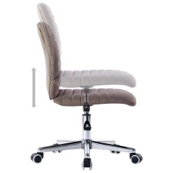 Valgomojo kėdės, 4vnt., taupe spalvos, audinys (2x283608) - Kėdės