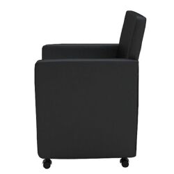 Valgomojo kėdės, 6vnt., juodos - Kėdės