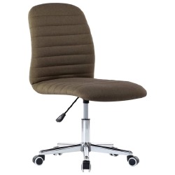 Valgomojo kėdės, rudos spalvos, audinys - Kėdės