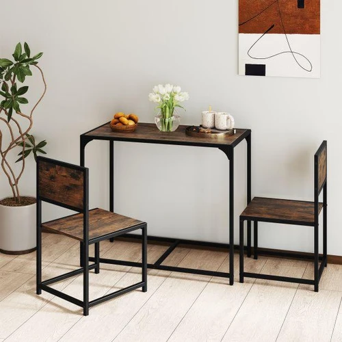 Valgomojo komplektas, 3 dalių, 90 × 76 × 47 cm - Valgomojo komplektai