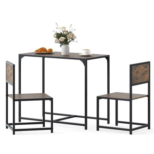 Valgomojo komplektas, 3 dalių, 90 × 76 × 47 cm - Valgomojo komplektai