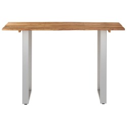 Valgomojo stalas, 118x58x76cm, akacijos medienos masyvas - Stalai