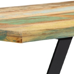 Valgomojo stalas, 120x60x76 cm, perdirbtos medienos masyvas - Stalai