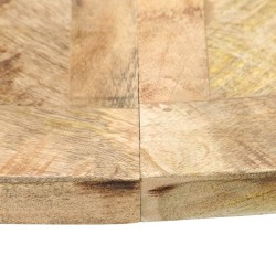 Valgomojo stalas, 120x76 cm, mango medienos masyvas, apvalus - Stalai