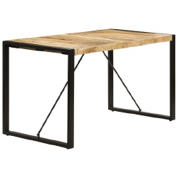 Valgomojo stalas (140x70 cm, mango medienos masyvas) - Stalai