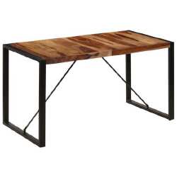 Valgomojo stalas, 140x70x75cm, medienos masyvas