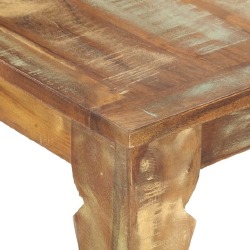 Valgomojo stalas, 140x70x76cm, perdirbtos medienos masyvas - Stalai