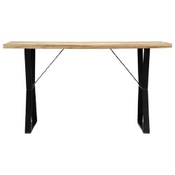 Valgomojo stalas, 140x80x76cm, mango medienos masyvas - Stalai