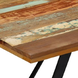 Valgomojo stalas, 140x80x76cm, perdirbtos medienos masyvas - Stalai