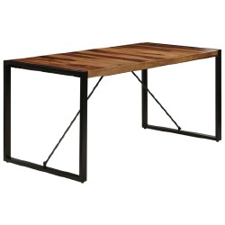 Valgomojo stalas, 160x80x75cm, masyvas