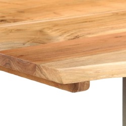 Valgomojo stalas, 160x80x76cm, akacijos medienos masyvas - Stalai