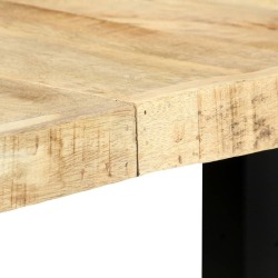 Valgomojo stalas 180x90x76 cm, mango medienos masyvas - Stalai
