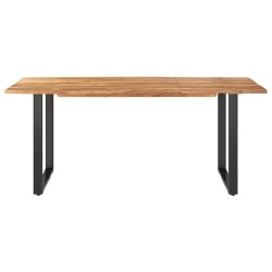 Valgomojo stalas, 180x90x76cm, akacijos medienos masyvas - Stalai