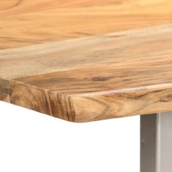 Valgomojo stalas 180x90x76cm, akacijos medienos masyvas - Stalai
