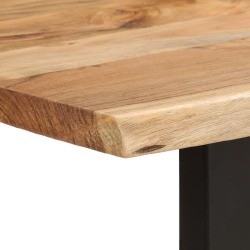 Valgomojo stalas, 180x90x76cm, akacijos medienos masyvas - Stalai