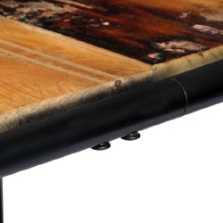 Valgomojo stalas, 180x90x76cm, perdirbtos medienos masyvas - Stalai