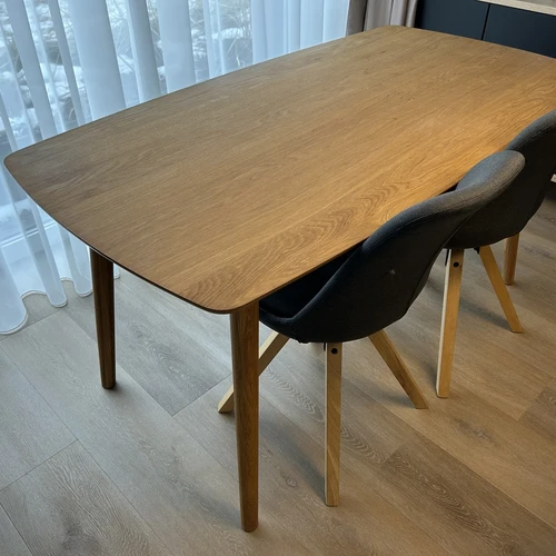 Kokybiškas naudotas valgomasis stalas 150x80 su patogiomis kedėmis