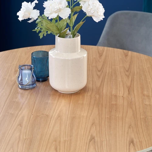 Klasikinis stalas 120x77 cm natūralaus ąžuolo spalvos