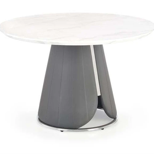Eco-Friendly Laminated MDF Table with Steel Base