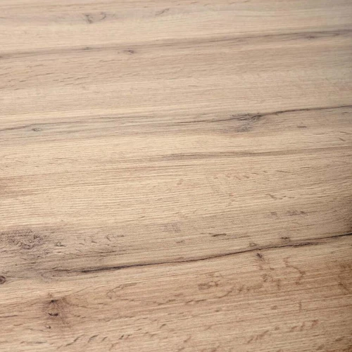 Stalas su prailginimo funkcija, ąžuolo/juodos spalvos