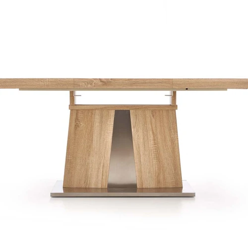 Stilingas prailginamasis stalas, sonoma ąžuolo spalva, iki 220 cm