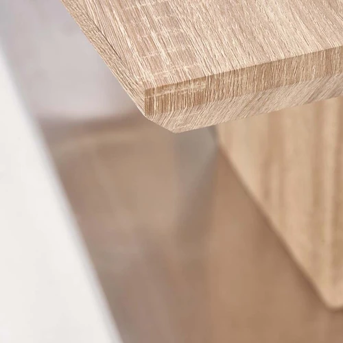 Praktiškas prailginamasis stalas, 160-220 cm, MDF ir plienas